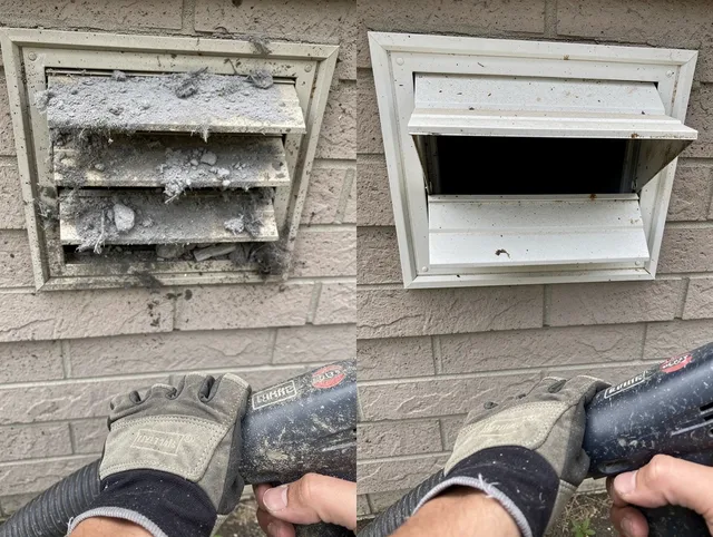 Professional dryer exhaust vent cleaning by Lancaster Dryer Vent Cleaning in Lancaster