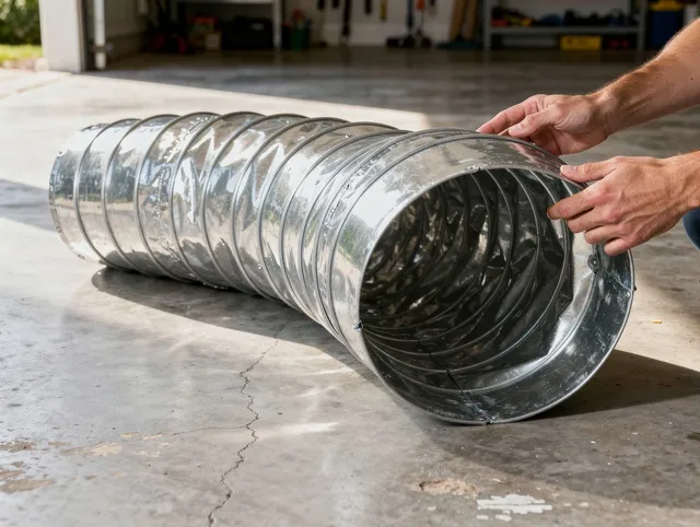Lancaster Dryer Vent Cleaning specialist using advanced equipment for thorough duct cleaning in Lancaster