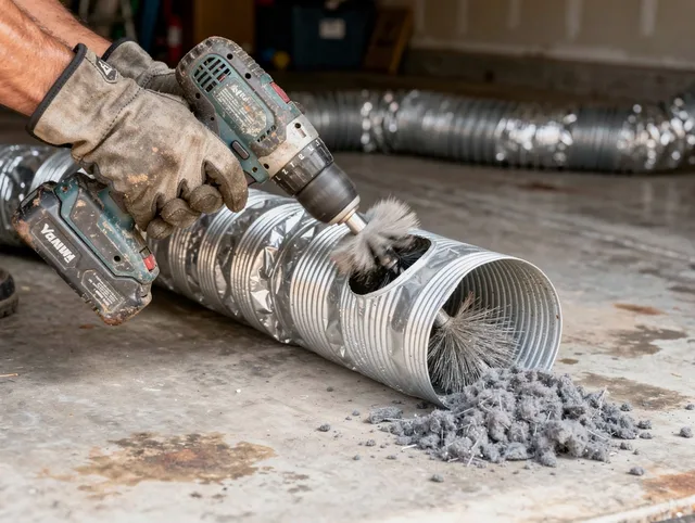 Professional duct cleaning by Lancaster Dryer Vent Cleaning in Lancaster