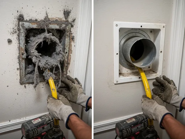 Expert gas dryer vent cleaning by Lancaster Dryer Vent Cleaning in Lancaster