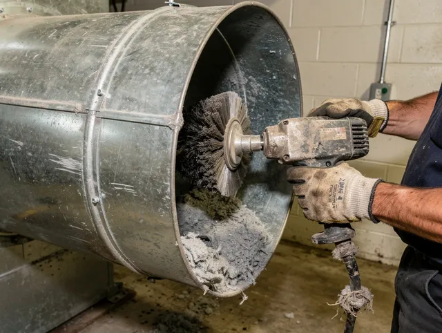 Industrial-grade dryer vent cleaning by Lancaster Dryer Vent Cleaning in Lancaster
